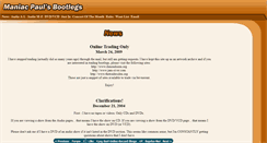 Desktop Screenshot of maniacpaul.thejakubowskis.com